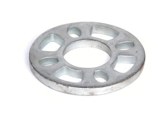 Customized Scaffold Accessories High Strength Scaffold Swivel Coupler Silver