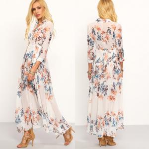 Wholesale 2018 New Style Chiffon Bohemian Long Dress from china suppliers