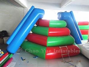 Wholesale High Quality 0.9mm PVC Tarpaulin Inflatable Water Slide for water park from china suppliers