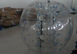 Wholesale 1.0mm PVC 1.2m Diameter Kids Inflatable Bumper Ball / Bubble Football Sport Games from china suppliers