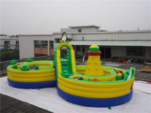 China Outdoor  Inflatable Amusement Park / Children playground equipment amusement on sale