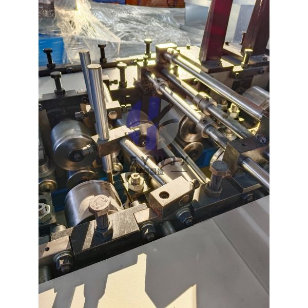 High Precision Flexible Duct Connector Machine For 0.3-0.6 Mm Material