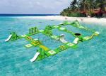 Commercial Grade Floating Water Park Floating Blow Up Island For Kids And Adults