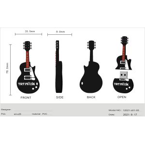 China Custom USB Flash Drives with 64GB Capacity and USB 2.0 Interface in 7-9 Days Made of PVC or Silicone Material on sale