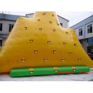 Yellow 0.9 mm Commercial Grade PVC tarpaulin Inflatable Iceberg YHIB 003