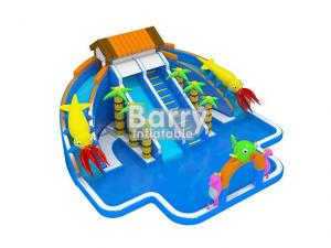 Wholesale Giant Inflatable Water Park , Commercial Jungle House Water Park For Kids from china suppliers