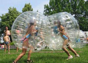 Wholesale Kids N adults transparent outdoor inflatable bumper ball made of PVC or TPU lead free material from china suppliers