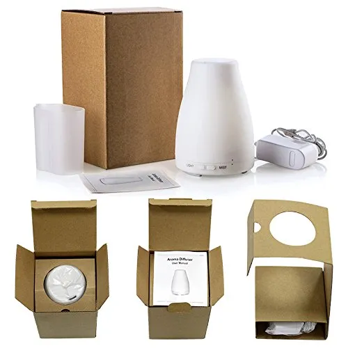 Small Business Ideas 100ml Ultrasonic Aroma Diffuser Best Aromatherapy Diffuser Now Diffuser With Color LED Lights Changing