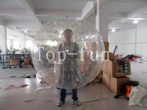 Wholesale PVC / TPU Tarpaulin Inflatable Body Zorbing Bubble Ball , Human Rolling Ball For Playground from china suppliers