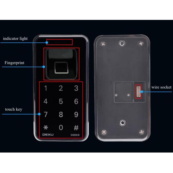 GYM Fingerprint Locker Digital Combination Lock Drawer Cabinet Safe Lock