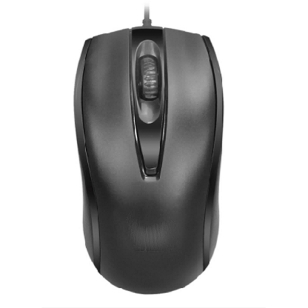 ETEK Ergonomic Optical Mouse,USB Wired Mouse,3-Button, 3 Million Click Life, ABS, 1.35m Cable, 5V/100mA, for Win/Mac