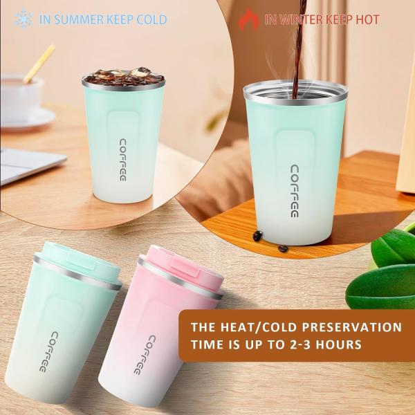 Vacuum Insulated Travel Coffee Mug