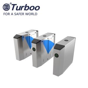 China Multiple Sensors Flap Barrier Turnstile Access Control For Metro Station on sale