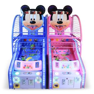 Wholesale Dreamland arcade shooting games kids Mickey basketball amusement game machine from china suppliers