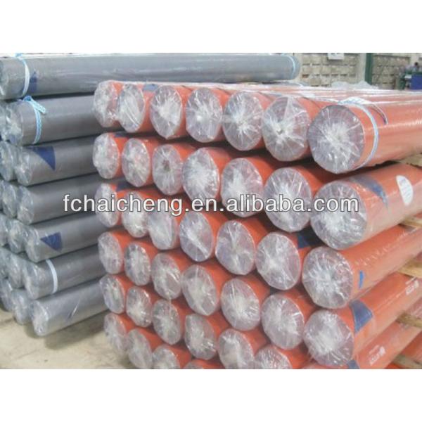 orange color finished poly tarp sheet