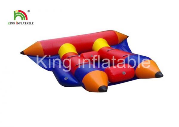Quality 4 Person B106 PVC Inflatable Flyfish Boat , Cute Inflatable Fly Fish for sale