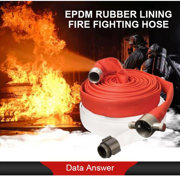 30m EPDM PVC Fire Fighting Hose Reel 1.6MPa Ozone Resistance