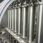 Automatic U Type Hopper 100ml-1000ml Mayonnaise Filling Machine With Mixing And