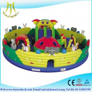 Wholesale Hansel 2015 Affordable attractive inflatable jumping castle slide bouncers from china suppliers