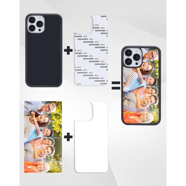 Blank 2D Sublimation Phone Case Customized TPU Cell Phone Cases Shockproof