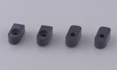 Rectangular Silicon Carbide Ceramic Structural Block (With Central Through Hole)