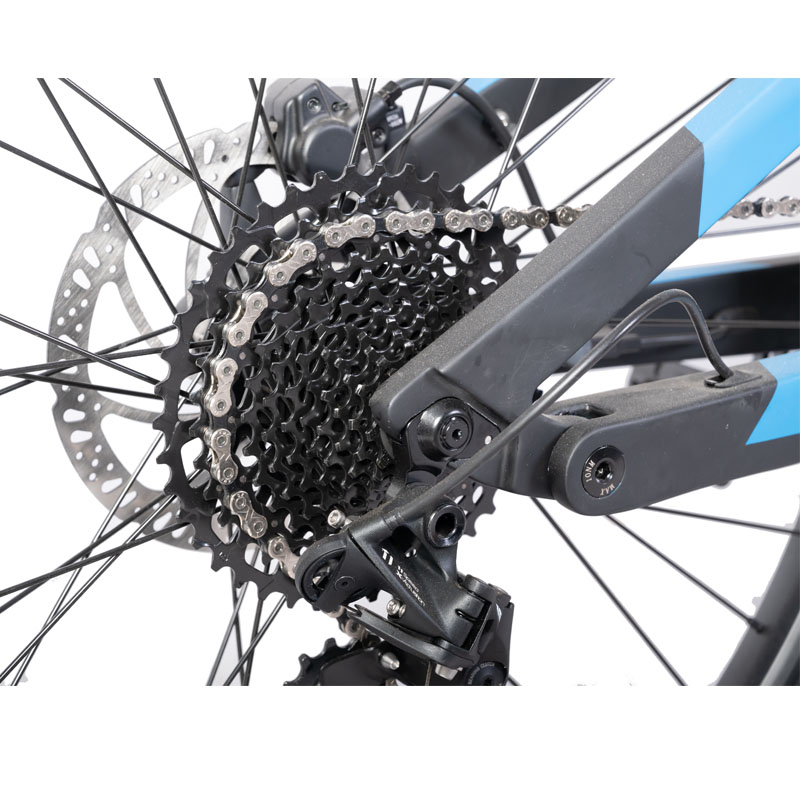 Fast Speed Central Motor Electric Mountain Bike with Color LCD Display and Disc Brake