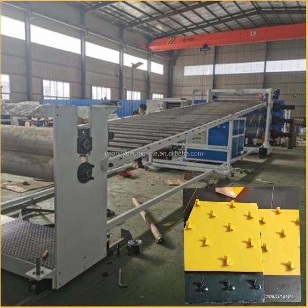 Multi-Point Anchoring PE Board Production Durable Plastic Board Machine for Anchor Sheet Production