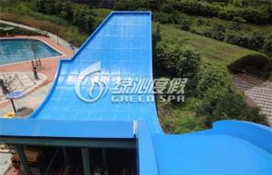 Wholesale Holiday Resort Swing Water Slide Surf Wave Pool for Family Members Summer Entertainment from china suppliers