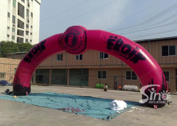 Quality Outdoor custom design advertising Inflatable Entrance Arch with Logo fully digitally printed for sale