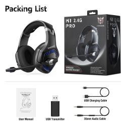 China Onikuma K1 PRO 100mA DC5V Wireless Gaming Headset 117dB for sale