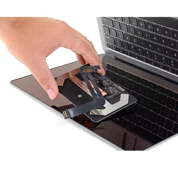 Touchpad for MacBook Pro 13" A1708 (Late 2016 / Mid 2017) Silver – Trackpad Replacement with Flex Cable – EMC 2978 / 3164