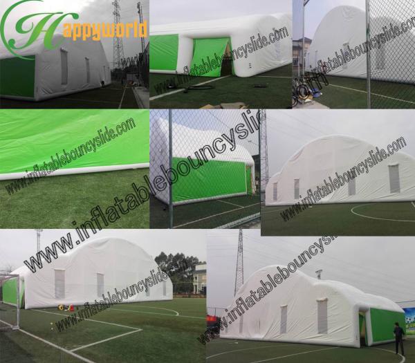 Quality hot sell inflatable air tight 0.6mm pvc tarpaulin wedding party outdoor tent for sale