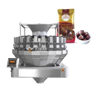 Automatic Mixed Chocolate Packaging Filling Machine With Capping And Labeling