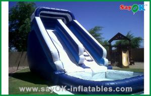 Wholesale Huge Inflatable Water Slides Custom PVC Tarpaulin Mini Bouncer / Bouncer And Slider For Water Fun from china suppliers
