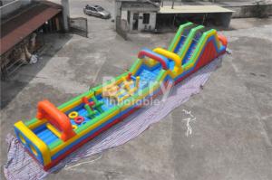 Wholesale Customized Inflatable Bouncy Castle , Blow Up Outdoor Obstacle Course For Adults from china suppliers