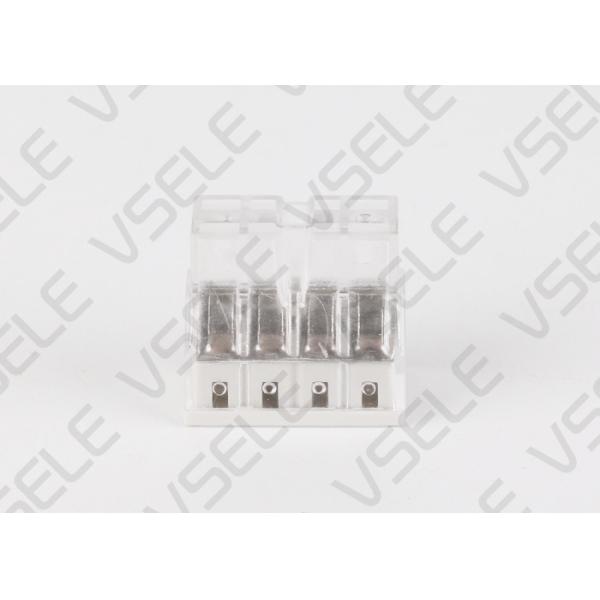 8 Port Push In Wire Connectors / Fast Wiring Push Pin Electrical Connectors