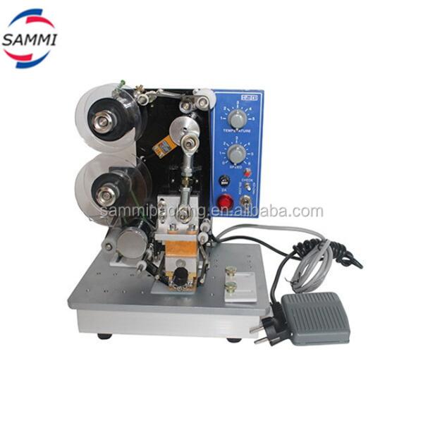Electric Commercial Ribbon Date Coding Machine Tracking Automatic Coding Machine