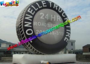 Giant Inflatable Tyre Model , Promotional Inflatable Tyre Balloon Display