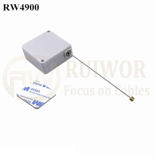 RW4900 Square Ratcheting Retractable Tether Plus Stop Function Work With Cord End For Product Positioning Equipment