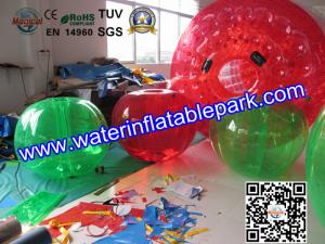 Amusement Park Inflatable Body Bumper Ball Human Sized For Soccer Play
