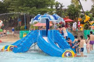 Wholesale Funny Kids Water Park Playground Slides from china suppliers