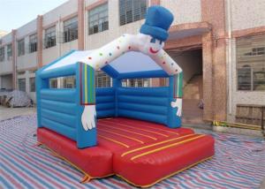 Wholesale Amazing Snowman Inflatable Bouncer , Mini Inflatable Bouncer For Kids from china suppliers