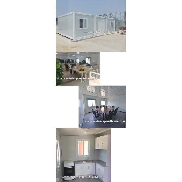 Modular Designed Steel Frame Prefab House Energy Saving Fast Building