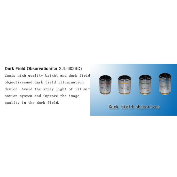 Upright Trinocular Digital Metallurgical Microscope with UIS and Dark Field Observation