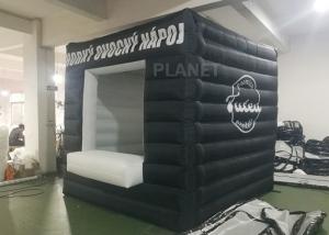 Wholesale Black Small Inflatable Advertising Tent Oxford Cloth Logo Printing from china suppliers