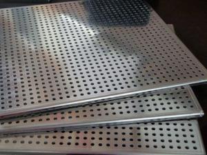 China Decorative Perforated Sheet Metal Winding Resistant For Sound Insulation on sale