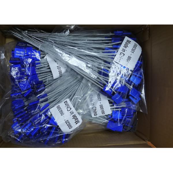 3.5mm Diameter High Security Cable Seals For Containers Laser Print