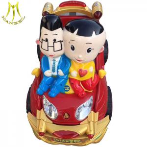China Hansel amusement outdoor electric horses ride infant rocking horse toy for mall on sale