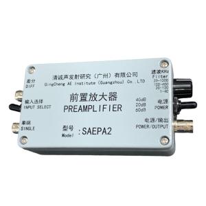 China PAS Acoustic Emission Preamplifier With Selectable Gain Multi-functional Preamplifier on sale