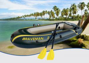 Wholesale Dark Green Braveman Durable Inflatable Boat , Convenient Lightweight Inflatable Boat from china suppliers